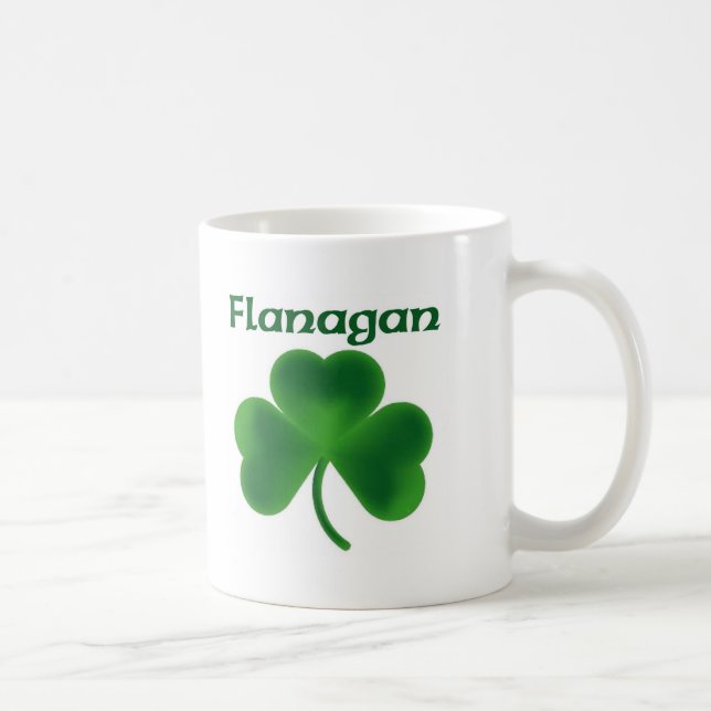 Flanagan Shamrock Kaffemugg (Höger)