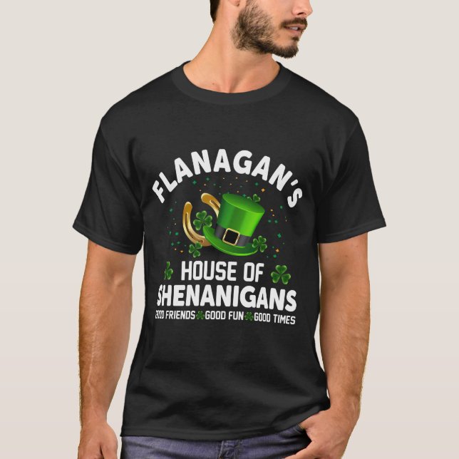Flanagans hus t shirt (Framsida)