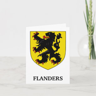 Flanderns vapen heraldisk lejon kort