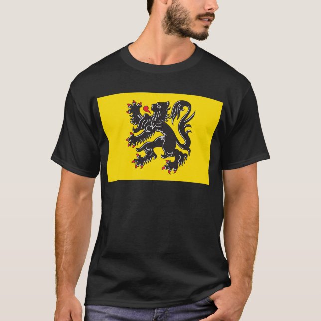 Flanders flagga tee (Framsida)