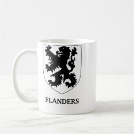 Flanders Lejon Grafisk Design Konst Kaffemugg