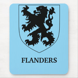 Flanders Lejon Grafisk Design Konst Musmatta