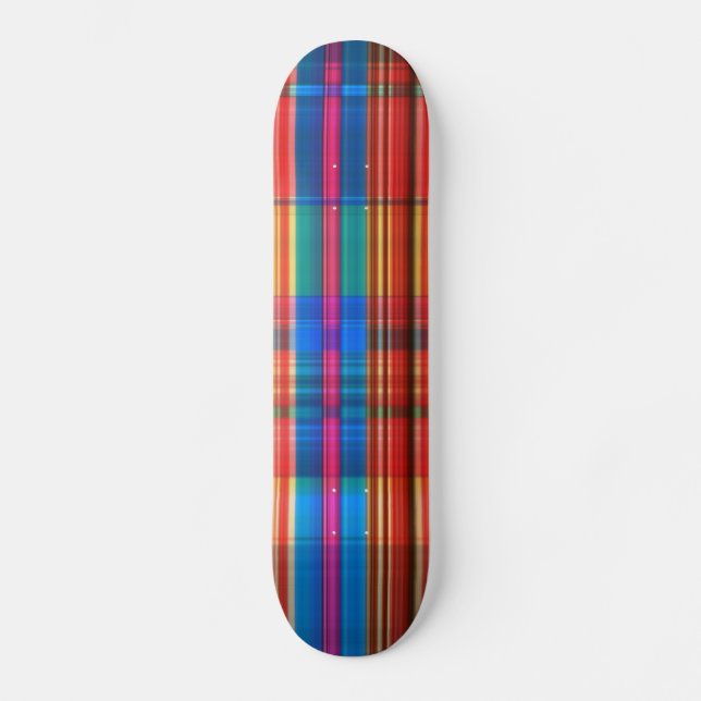 Flanell Mini Skateboard Bräda 18,7 Cm (Framsida)