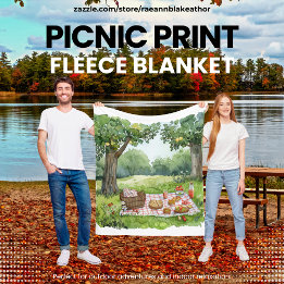 Flanell Picknickfilt Fleecefilt