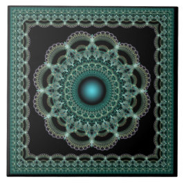 Flänsformat mönster kakelplatta