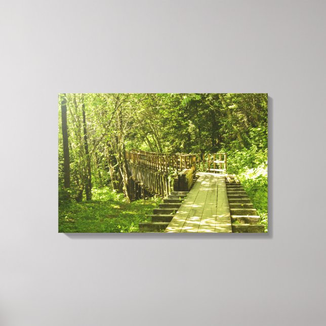 Flänsspåret Canvastryck (Framsida)