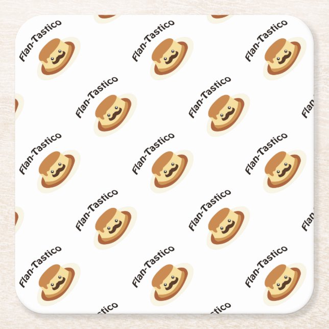 Flantastico Underlägg Papper Kvadrat (Framsidan)