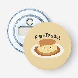 Flantastiskt! Cute flan Flasköppnare