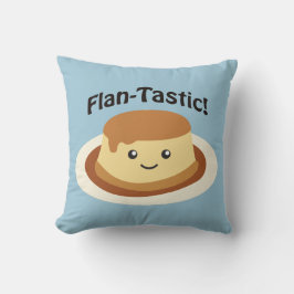 Flantastiskt! Cute flan Kudde