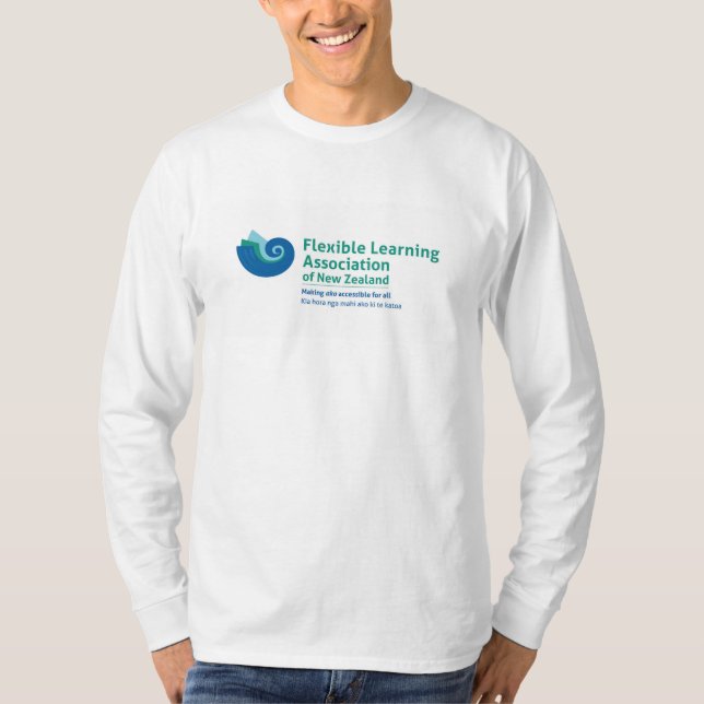FLANZ Basic Långärmad T-Shirt i Färg (Framsida)