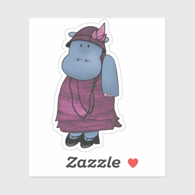 Flappapotomus Klistermärken (Ark)