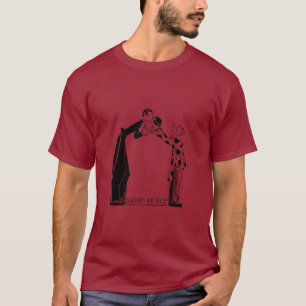Flapper Art Deco lite stel men Nicefördraget T Shirt