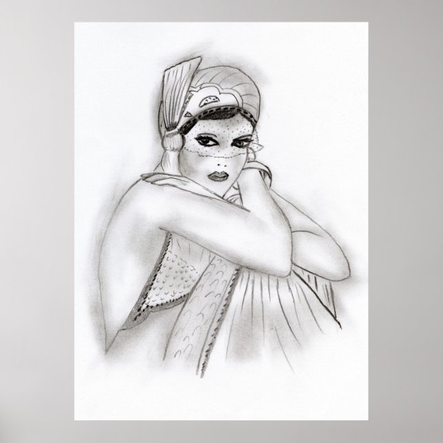 Flapper Girl Poster (Framsidan)