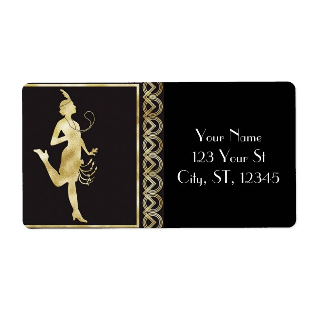 Flapper Girl Thunder_Cove från 1920 Fraktsedel (Framsidan)