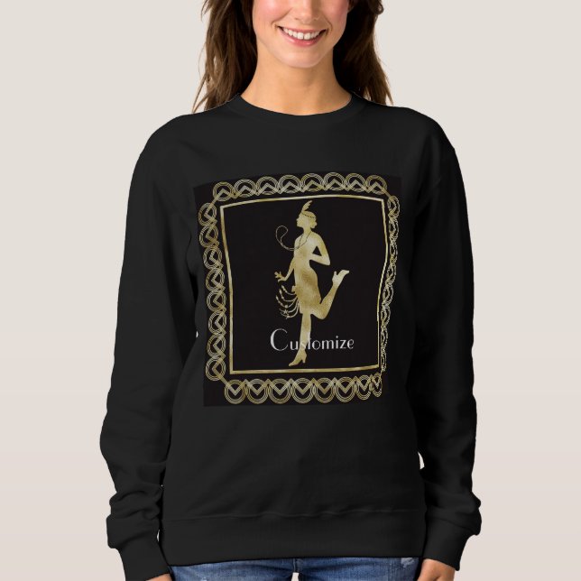 Flapper Girl Thunder_Cove från 1920 T Shirt (Framsida)