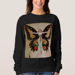 Flapper Girl's Metamorphosis to Butterfly 1922 T Shirt