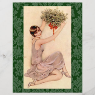 Flapper med Mistletoe