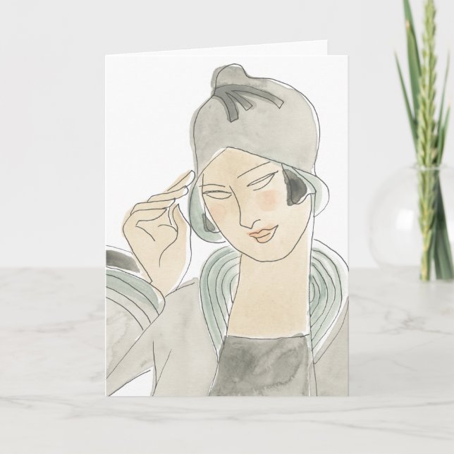 Flapper Mode Sketch Kort (Framsida)