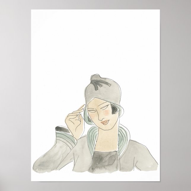 Flapper Mode Sketch Poster (Framsidan)