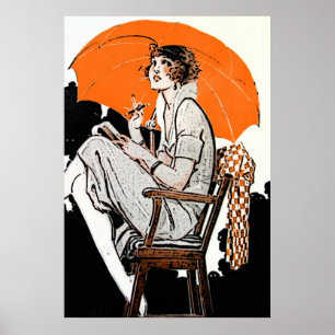 Flapper Mode under 1920-talet Poster
