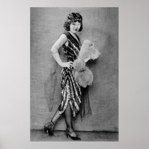 Flapper Mode under 1920-talet Poster