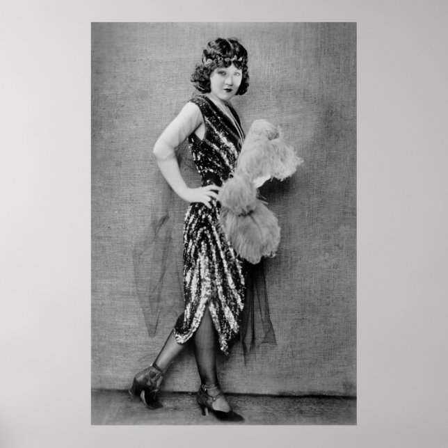 Flapper Mode under 1920-talet Poster (Framsidan)