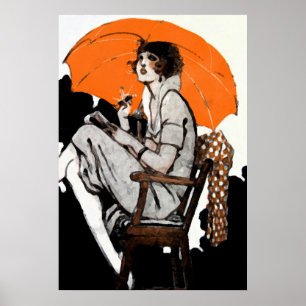 Flapper Mode under 1920-talet Poster