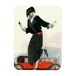 Flapper och Roadster Magnet