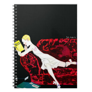 Flapper Reading Anteckningsbok