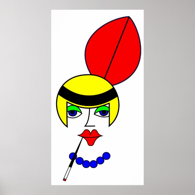 Flapper - Rörande 20-tal Poster (Framsidan)