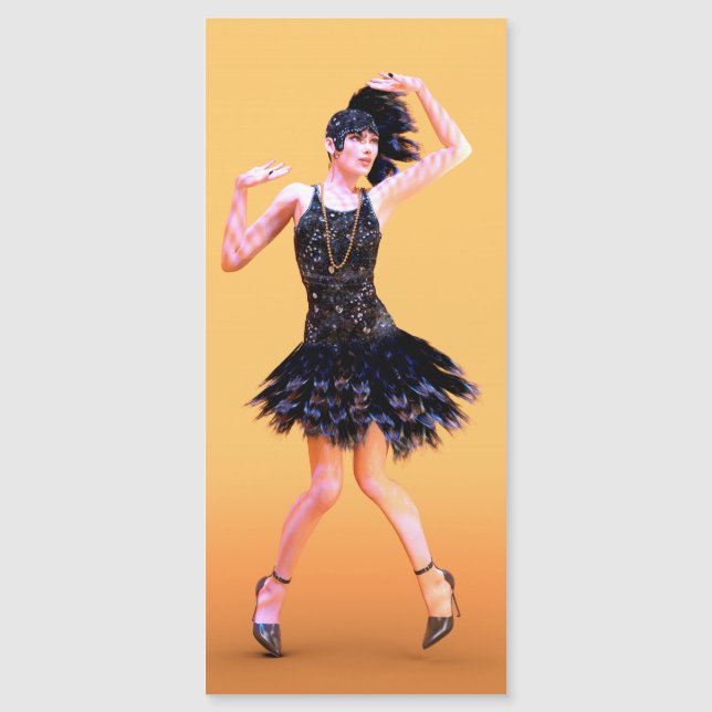 Flapperdans vintage (Framsida)