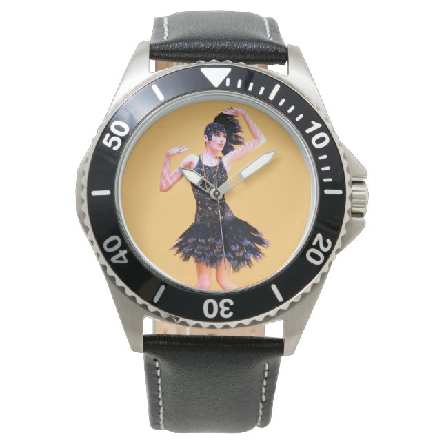 Flapperdans Vintage Armbandsur (Framsida)