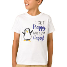 Flappy när jag är Lycklig Shirt