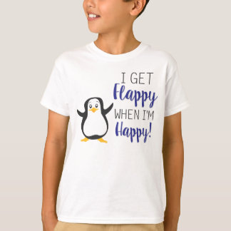 Flappy när jag är Lycklig Shirt Tröja