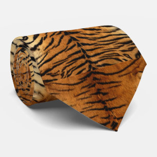 Flår den Siberian tigern för fauxen manar Tie Slips