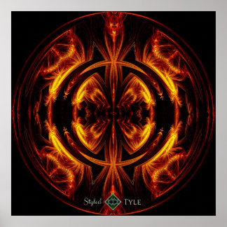 Flare sfär poster