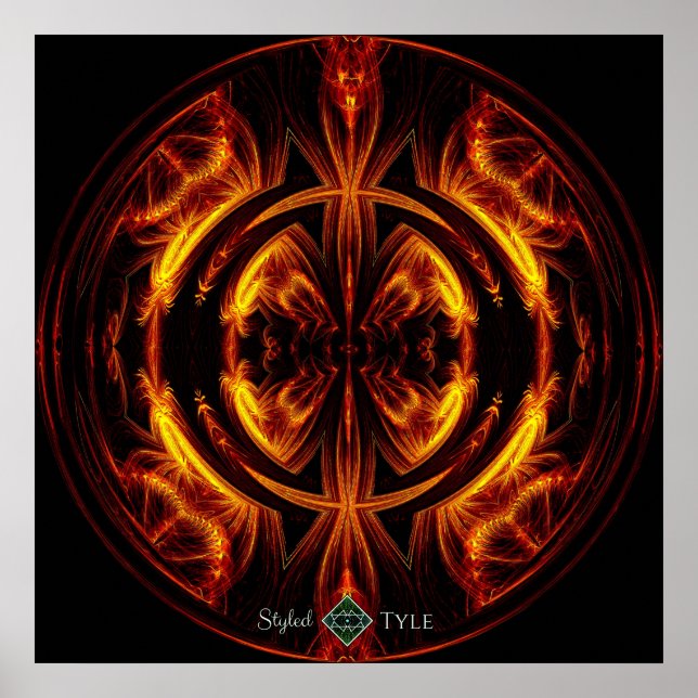 Flare sfär poster (Framsidan)