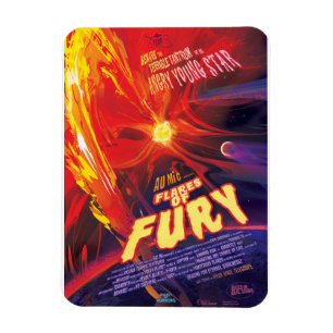 Flares of Fury Poster, Au Microscopii. Magnet