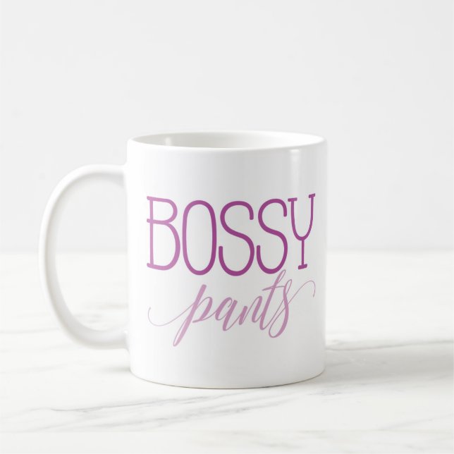 "Flåsar kalven" roligt Kaffemugg (Vänster)