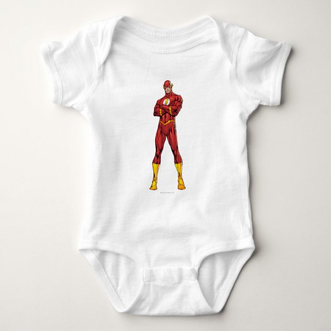 Flash-Armen korsade Tee (Framsida)
