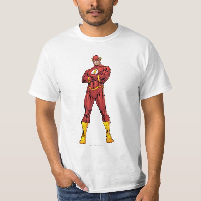 Flash-Armen korsade Tröja (Framsida)