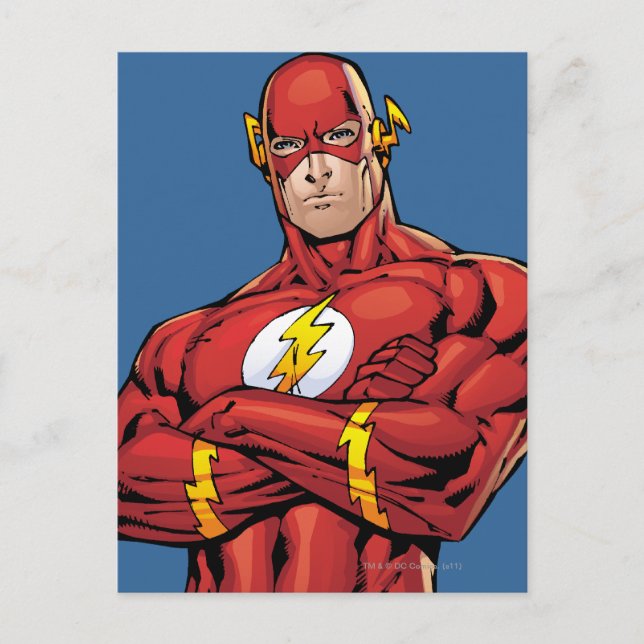 Flash-Armen korsade Vykort (Framsida)