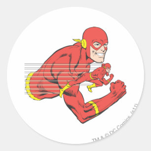 Flash-basvy Runt Klistermärke