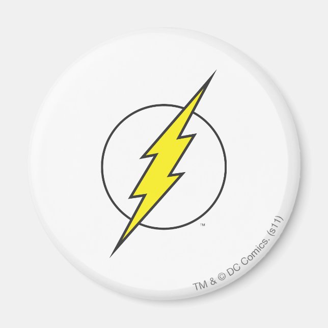 Flash | Blixt Bolt Magnet (Framsidan)