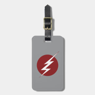 Flash Blixt Bult-Logotyp Bagagebricka