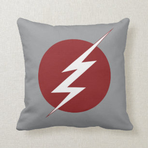 Flash Blixt Bult-Logotyp Kudde