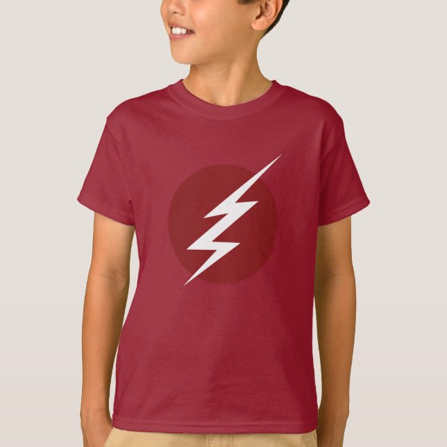 Flash | Blixt Bult-Logotyp T Shirt (Framsida)
