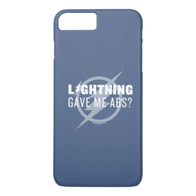 Flash | "Blixten gav mig Abs?" Case-Mate iPhone Skal (Baksida)