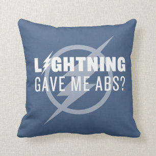 Flash "Blixten gav mig Abs?" Kudde