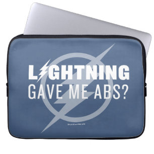 Flash "Blixten gav mig Abs?" Laptop Fodral